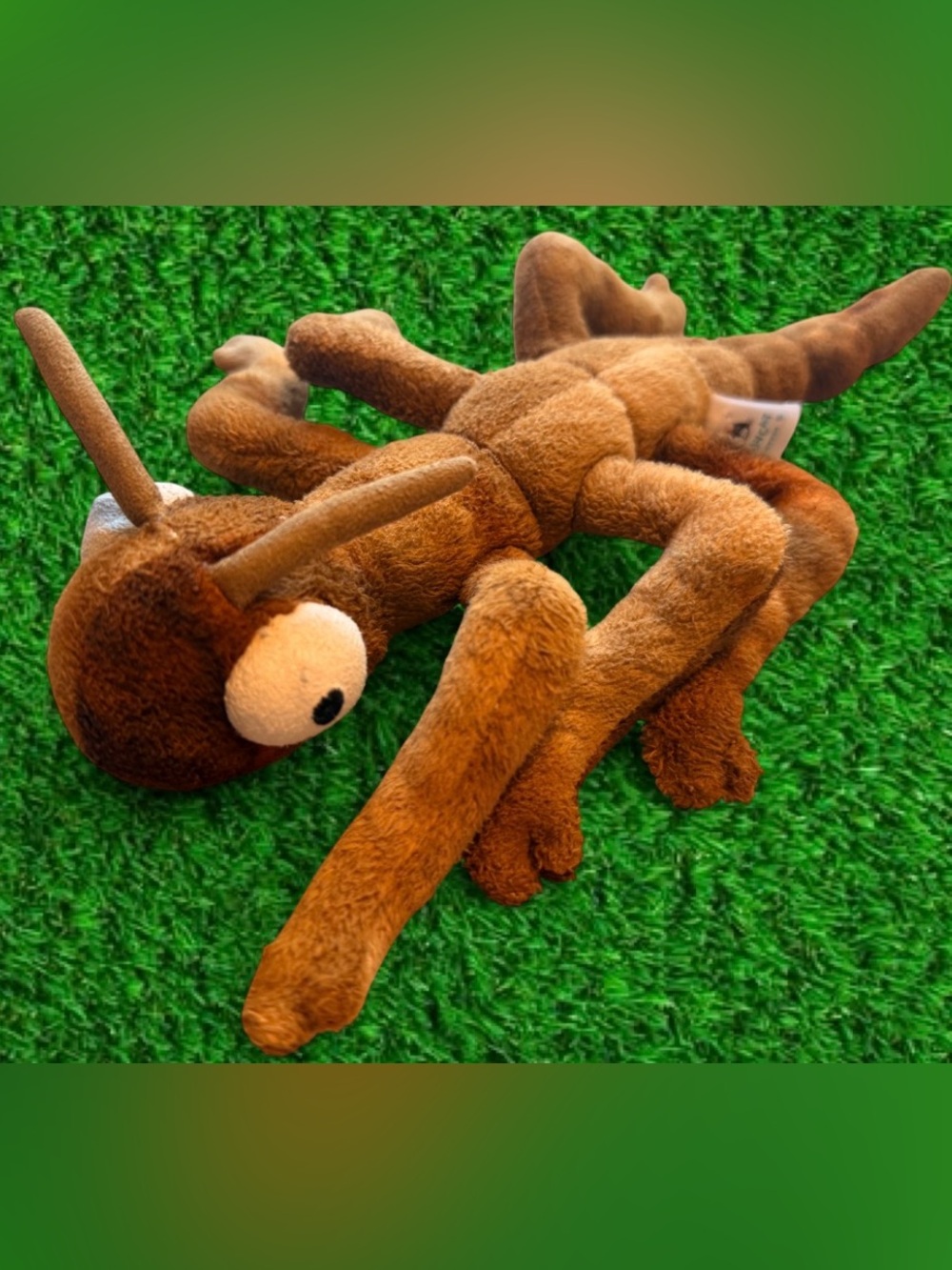 RETIRED Jellycat Stanley Stick Brown Plush Stuffed Animal
